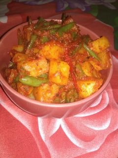 Foto resep Balado kentang buncis