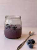 Mousse de arándanos sin lácteos