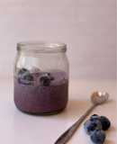Mousse de arándanos sin lácteos