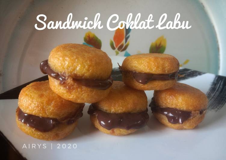 Sandwich Coklat Labu