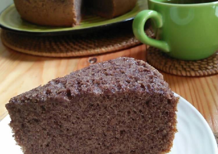 Resep Bolu ketan hitam magic com, Sempurna