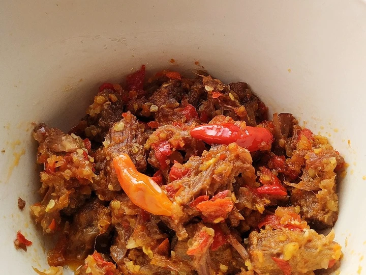 Cara Mudah Membuat Resep Oseng Mercon Sapi Modifikasi dari Daging Rendang Anti Ribet, Lezat
