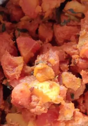 A picture of Gajar Aloo.