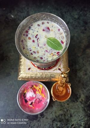 A picture of Thandai.