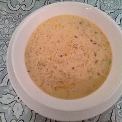 A picture of Rice Pudding/Kheer.