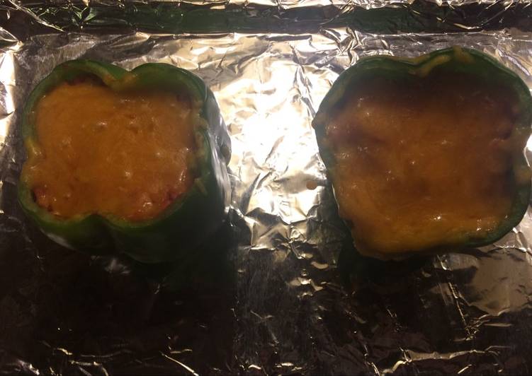 Simple Way to Prepare Super Quick Homemade Easy Stuffed Peppers for Two