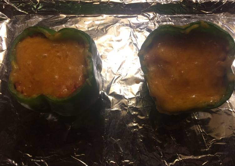 Steps to Prepare Favorite Easy Stuffed Peppers for Two