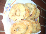 Rosquitas de yuca frita