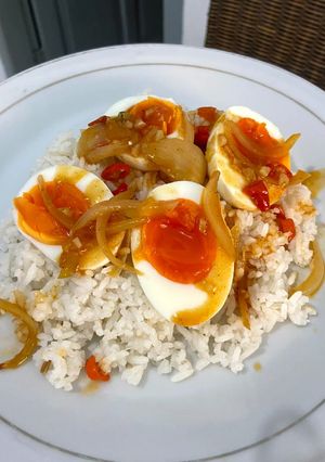 Foto resep Telur rebus saus tiram