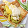 Avocado toast mix Guacamole