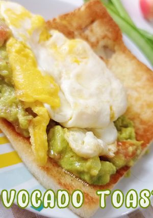 Foto resep Avocado toast mix Guacamole