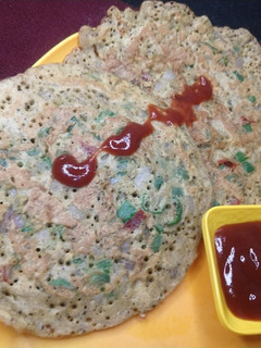 வெஜ் ஆம்லெட்/சைவ ஆம்லெட் செய்முறை முக்கிய புகைப்படம்