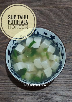 Foto resep Sup Tahu Putih ala Hokben