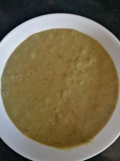 A picture of Brocolli Spinach Soup.
