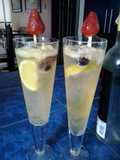 Sangria de vino blanco repotenciada