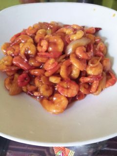 Foto resep Udang asam manis 👍