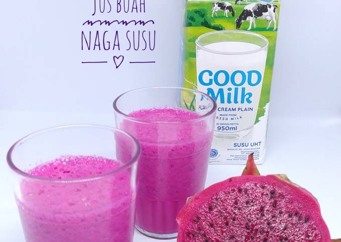 Resep Jus Buah Naga Susu Oleh Yanti Sutanto Cookpad 2253