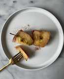 Manzanas asadas en horno eléctrico