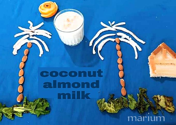 Coconut almond milk