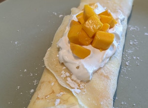 A picture of Simple crepes.