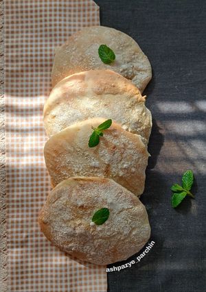 عکسی از دستور نان ساندویچی بدون ورز 🌸 نان تنبلی