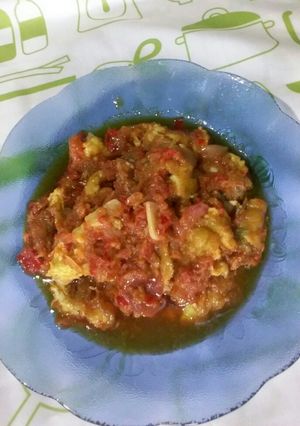 Foto resep Telur Dadar Sambal Terasi