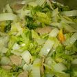 Tumis sawi putih