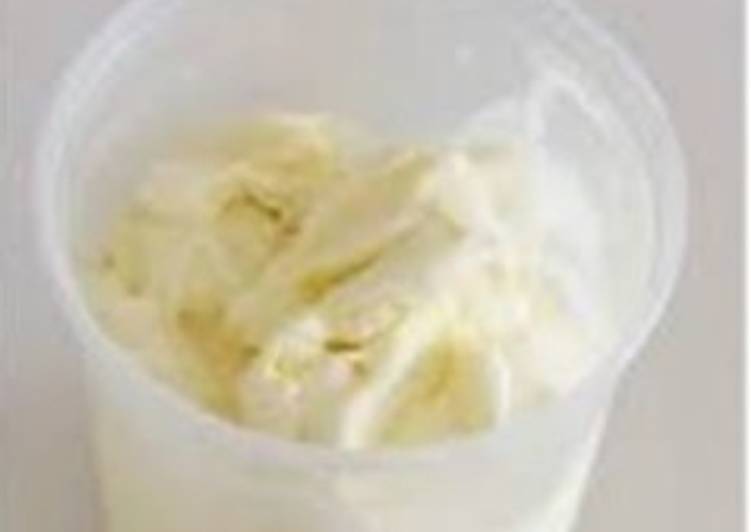 Steps to Prepare Any-night-of-the-week Vanilla ice cream