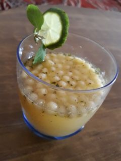 A picture of Aam panna.