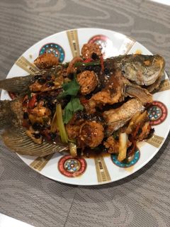 Foto resep Gurame tahu tausi