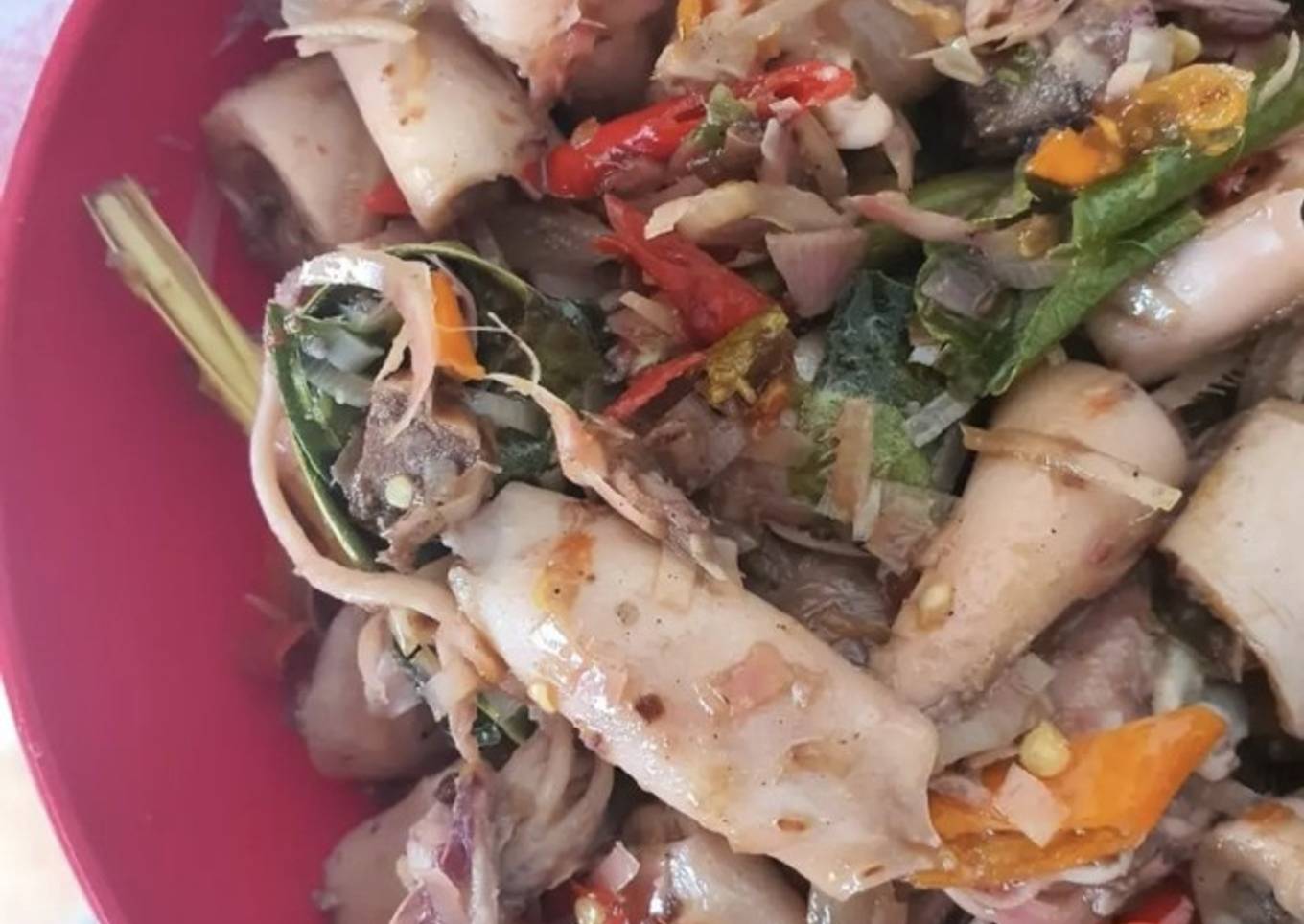 Cumi Asin Sambel Kecombrang