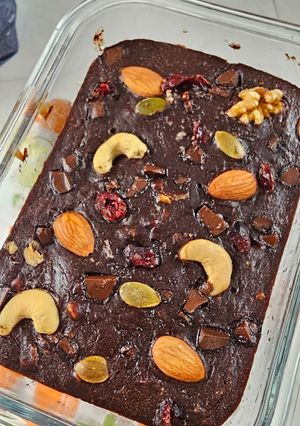 Foto resep Brownis Tinggi Protein Tanpa Tepung Tanpa Gula