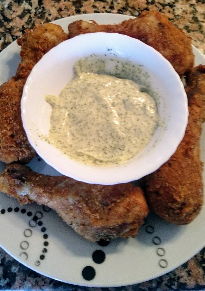 Una foto de Pollo frito rico