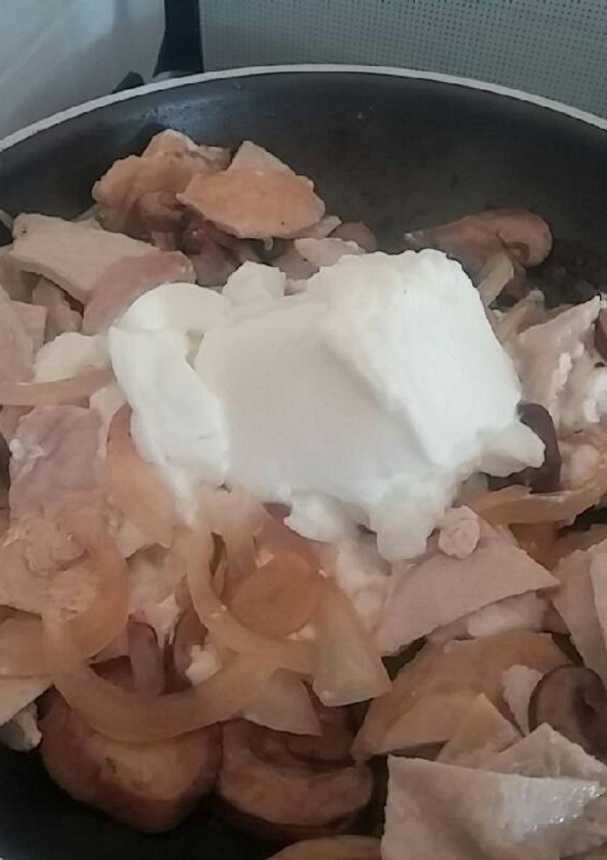 Una foto de Lomo al yogur