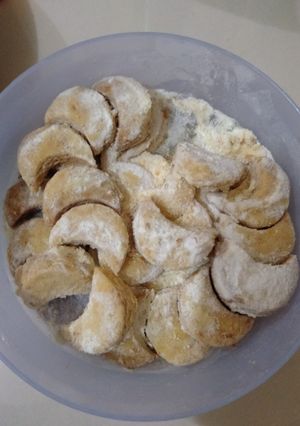 Foto resep Kue salju keju kresss simple
