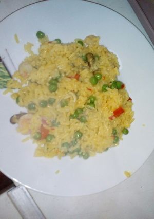 Φωτογραφία της συνταγής Paella με θαλασσινά
