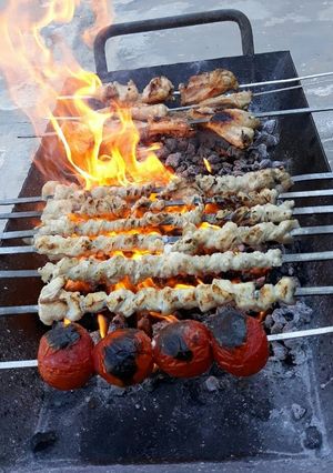 عکسی از دستور کباب خوش گوشت و خوئک