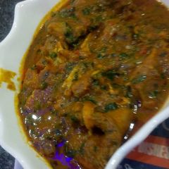 A picture of Ofe akwu.