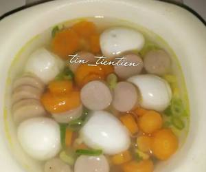 Resep Mudah 116 Sup telur puyuh Enak Bergizi