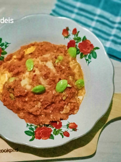 Foto resep Telur Ceplok Balado Pete