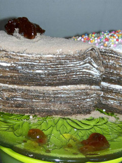 Foto resep Mille crepes chocolata