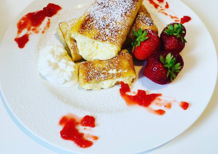 Step-by-Step Guide to Prepare Any-night-of-the-week Pfannkuchen mit Ricotta-Füllung 😍👌🥞