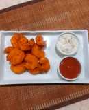 میگو سوخاری با سس تارتار