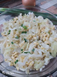 Foto resep Tumis kol dan telur
