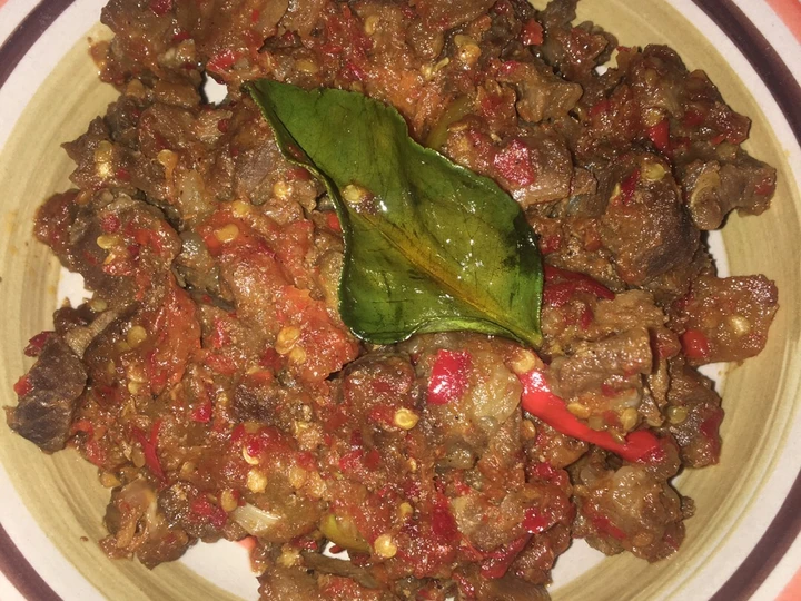 Langkah Mudah untuk Membuat Resep Oseng mercon sapi (simple) 🔥 yang Lezat Sekali