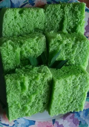 Foto resep Bolu pandan kukus