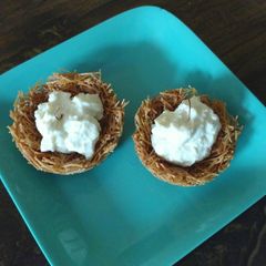 A picture of Vermicelli basket with shri khand.