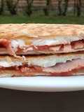 Naan calzone rapide