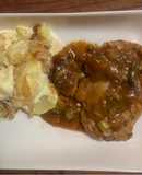 Pechuga de pavo en salsa