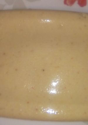 Una foto de Queso vegano de garbanzos